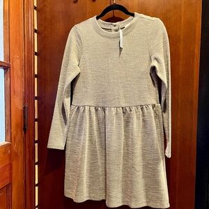 LOFT long sleeve midi dress, size petite small, NWT